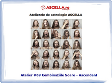 Load image into Gallery viewer, #69 Combinatiile Soare - Ascendent