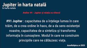#91 Jupiter în harta natală - partea a 2-a