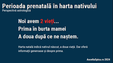 Load image into Gallery viewer, #85 Perioada prenatală în harta nativului
