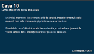 #85 Perioada prenatală în harta nativului