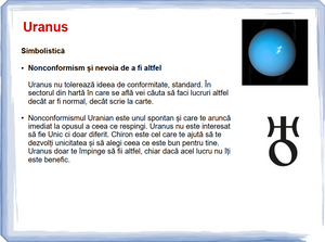 #29 - Uranus în harta natală